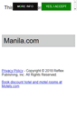 Mobile Screenshot of manila.com