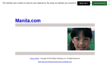 Tablet Screenshot of manila.com
